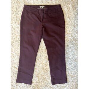 Hobbs London Eggplant Dress Pants 10